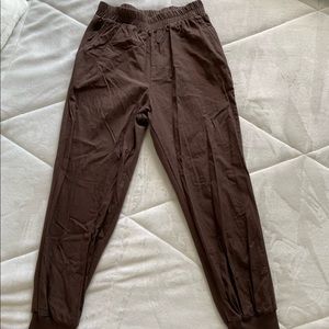 Zara brown joggers
